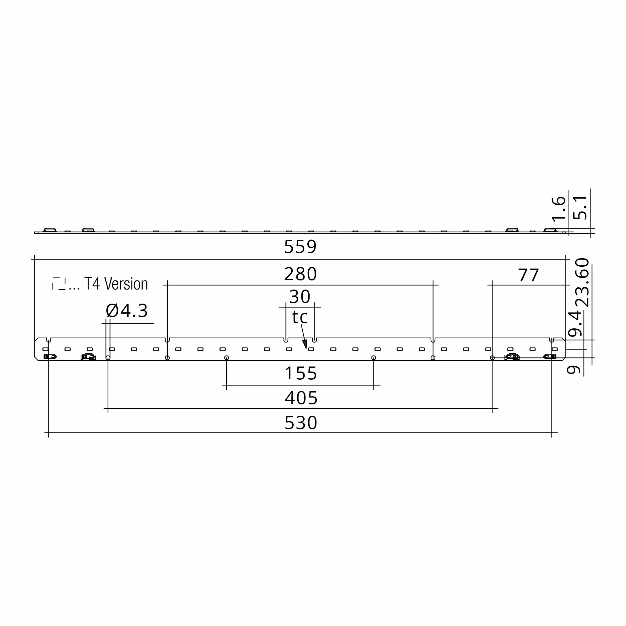 28001477  Tridonic, LLE G4 24x560mm 1300lm 840 2T ADV, LED Linear Modules, Made In Poland, 5yrs Warranty